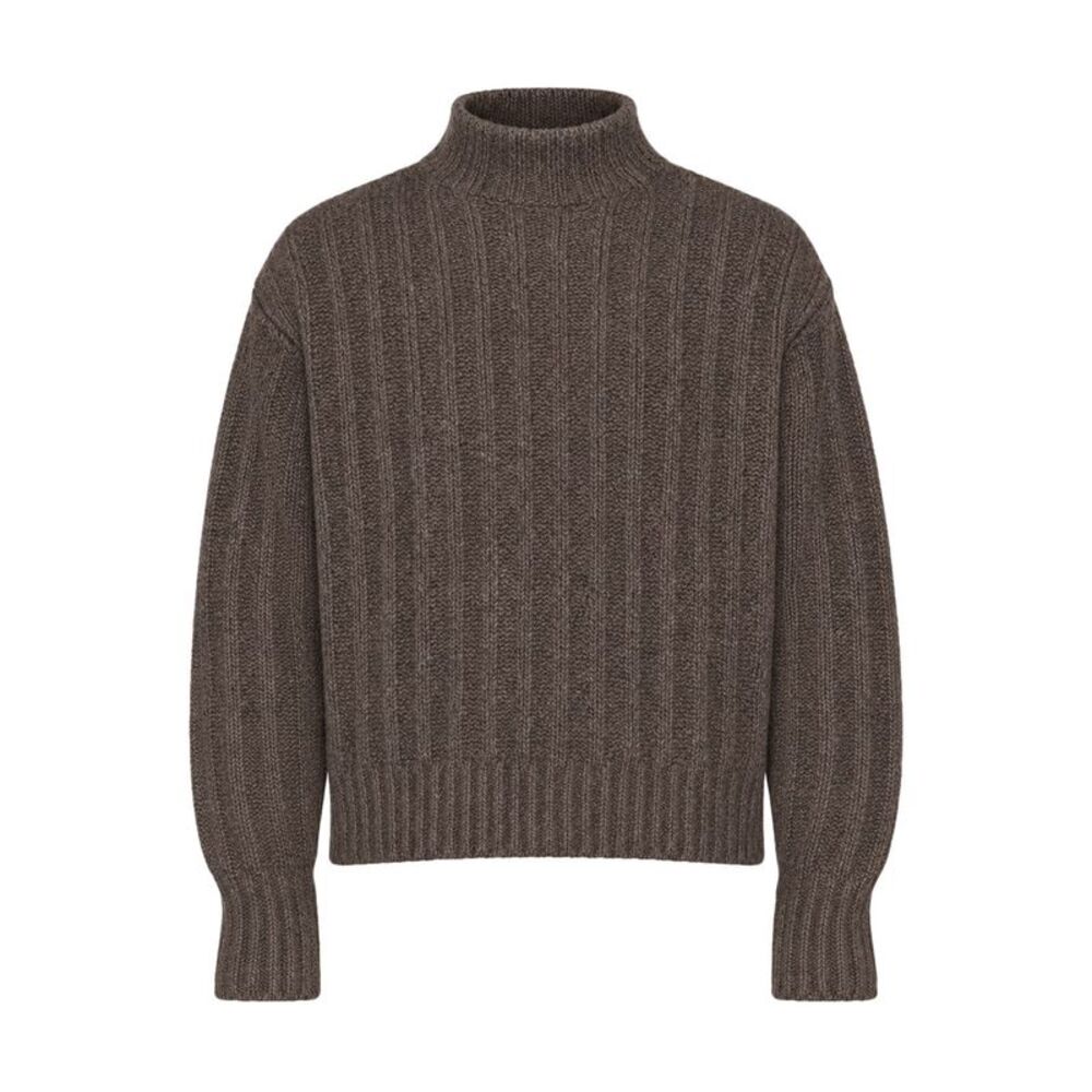 Rick Owens Men Knitted High-Neck Sweater